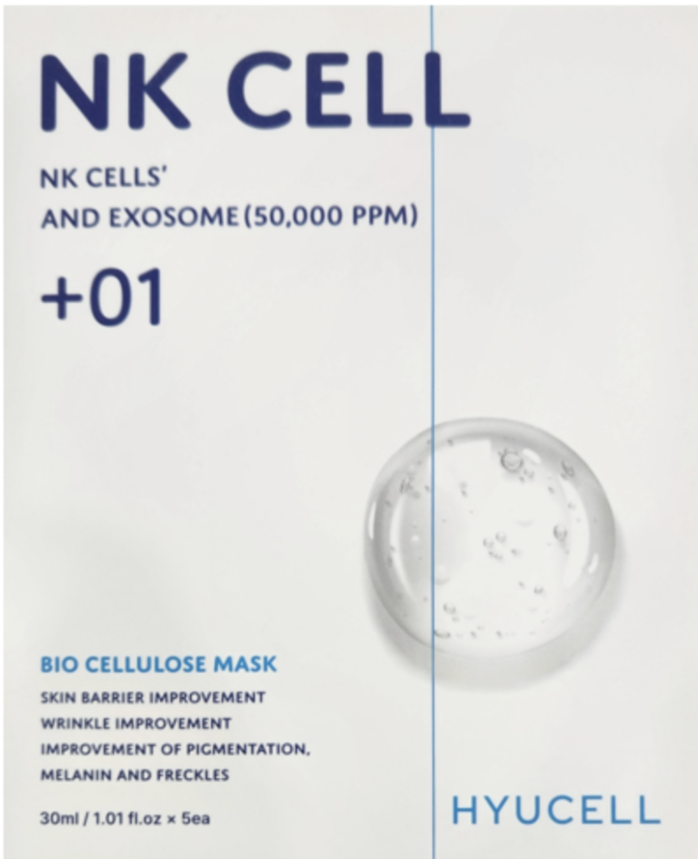 NK Cell Biocellulose Mask